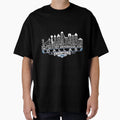 Dallas Football Dynasty Skyline T-Shirt - Minimalist Print for Adults - T-Shirt, Sweatshirt, Hoodie