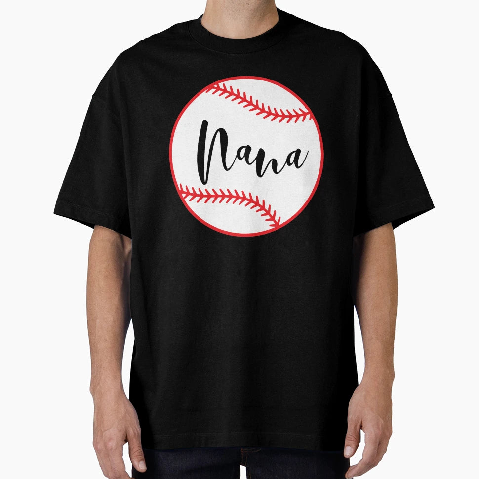 Baseball Nana T-Shirt - Graphic Print for Adults - T-Shirt, Sweatshirt, Hoodie