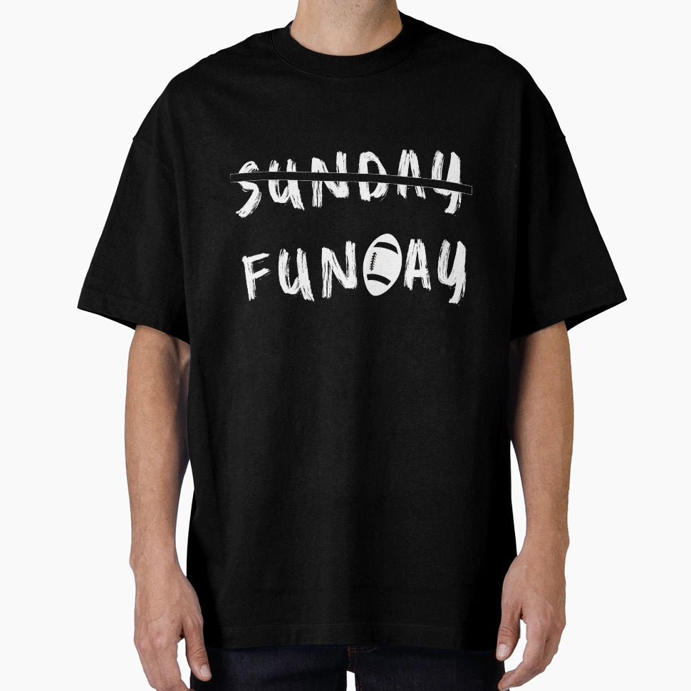 Football Sunday Funday T-Shirt - Trendy Graphic Men Women - T-Shirt, Sweatshirt, Hoodie