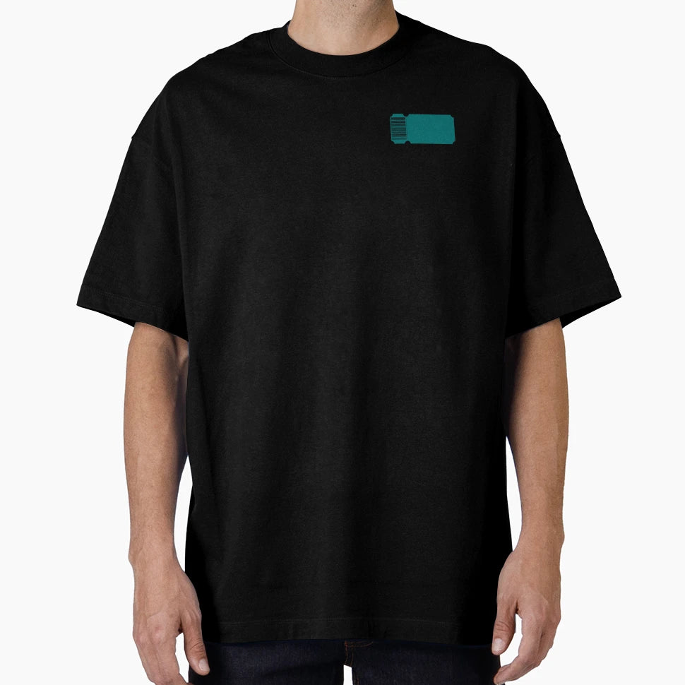 Teal Ticket Blank T-Shirt - Streetwear Style Unisex - T-Shirt, Sweatshirt, Hoodie
