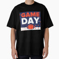 Game Day Ready Big Football Game T-Shirt - Custom Art Print for Adults - T-Shirt, Sweatshirt, Hoodie