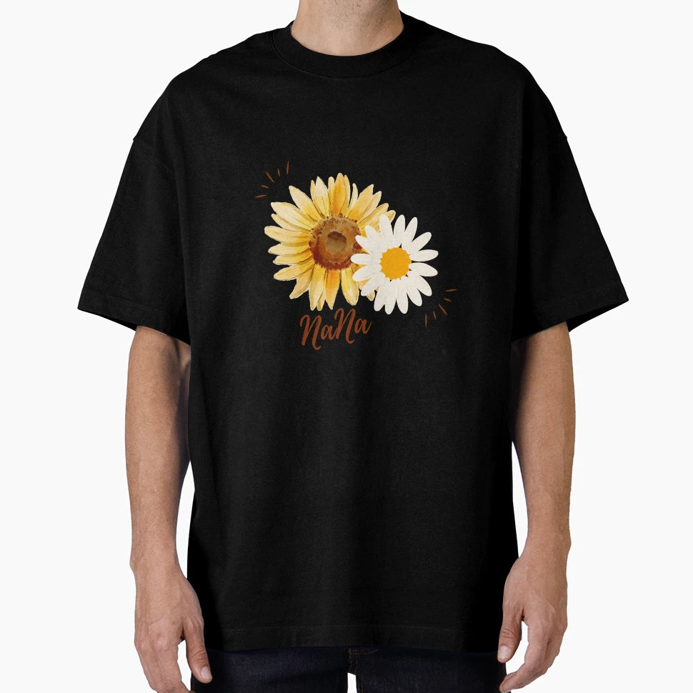 Nana Flowers T-Shirt - Casual Everyday Wear for Adults - T-Shirt, Sweatshirt, Hoodie