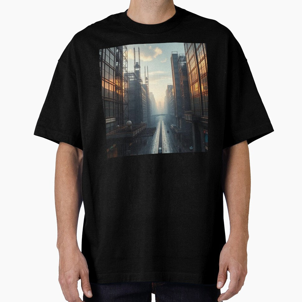 Endless Urban Highway by RAISC - Adult & Kids T-Shirts, Sweatshirts & Hoodies apparel design preview 1