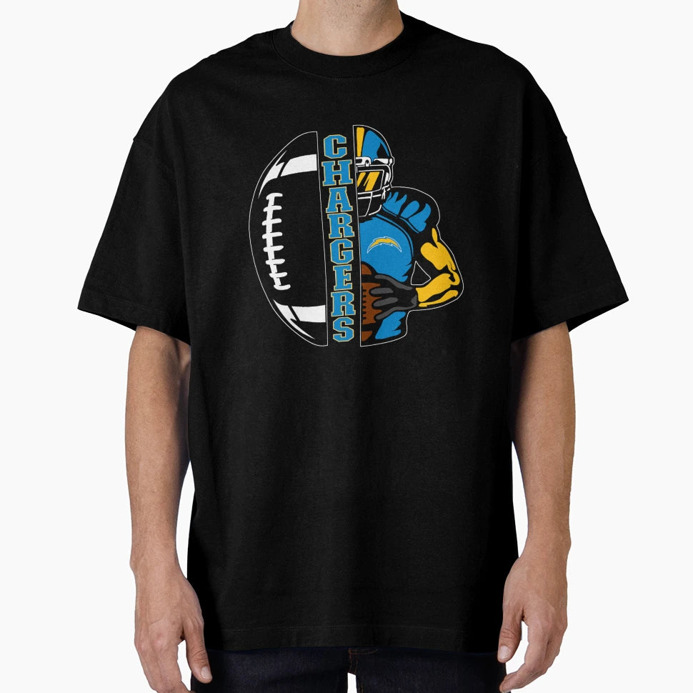 L Chargers Supporter T-Shirt - Novelty Apparel for Adults - T-Shirt, Sweatshirt, Hoodie