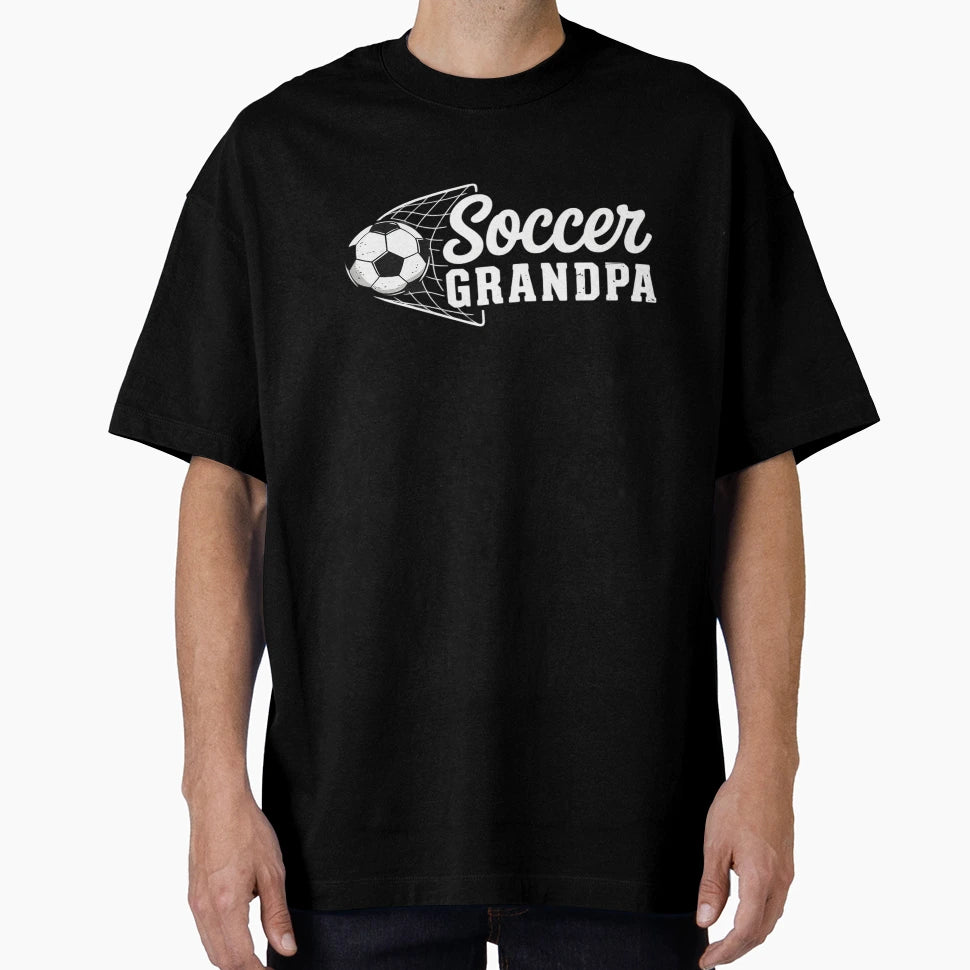 Soccer Grandpa Soccer Player Grandfather T-Shirt - Graphic Print Men Women - T-Shirt, Sweatshirt, Hoodie