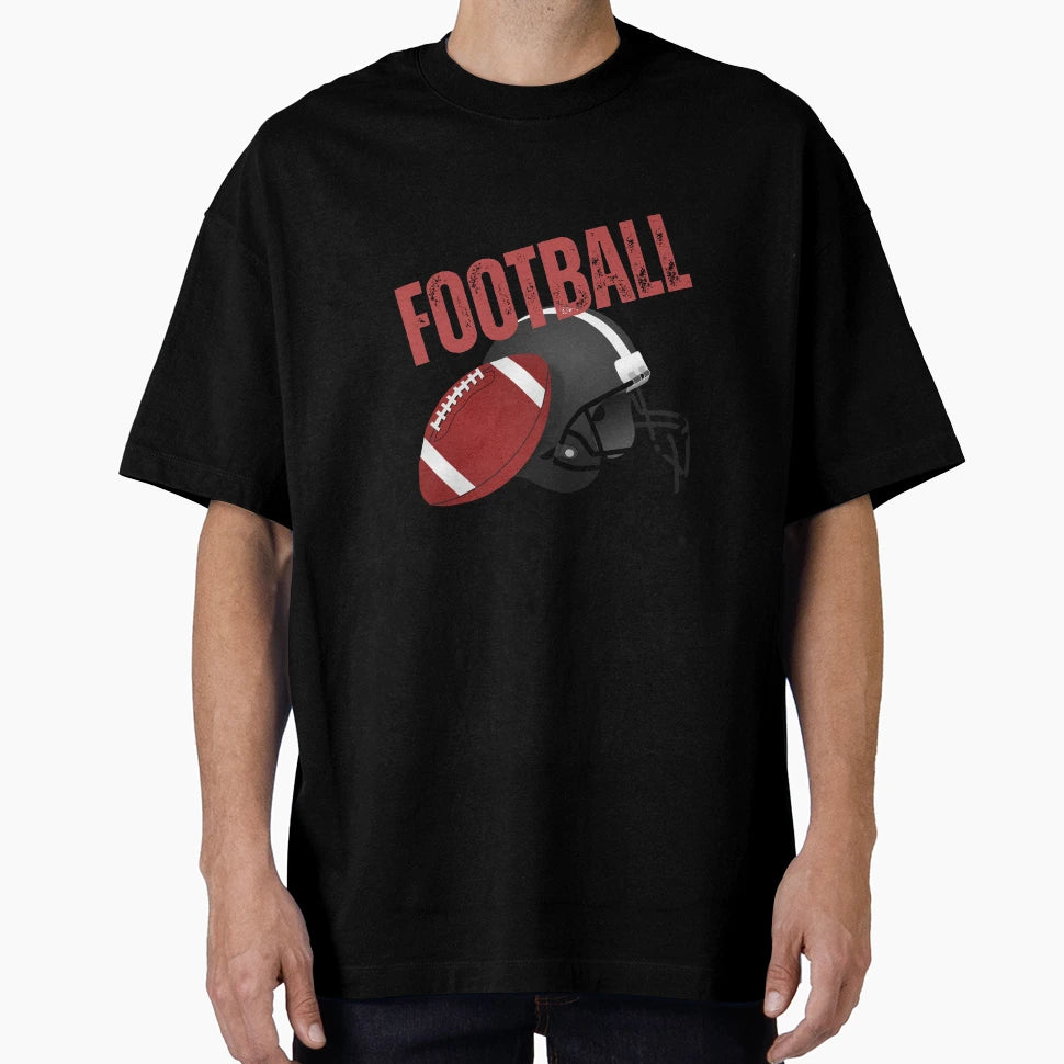 I Love Football T-Shirt - Trendy Graphic for Adults - T-Shirt, Sweatshirt, Hoodie