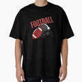 I Love Football T-Shirt - Trendy Graphic for Adults - T-Shirt, Sweatshirt, Hoodie