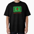Heart Football T-Shirt - Aesthetic Graphic Unisex - T-Shirt, Sweatshirt, Hoodie
