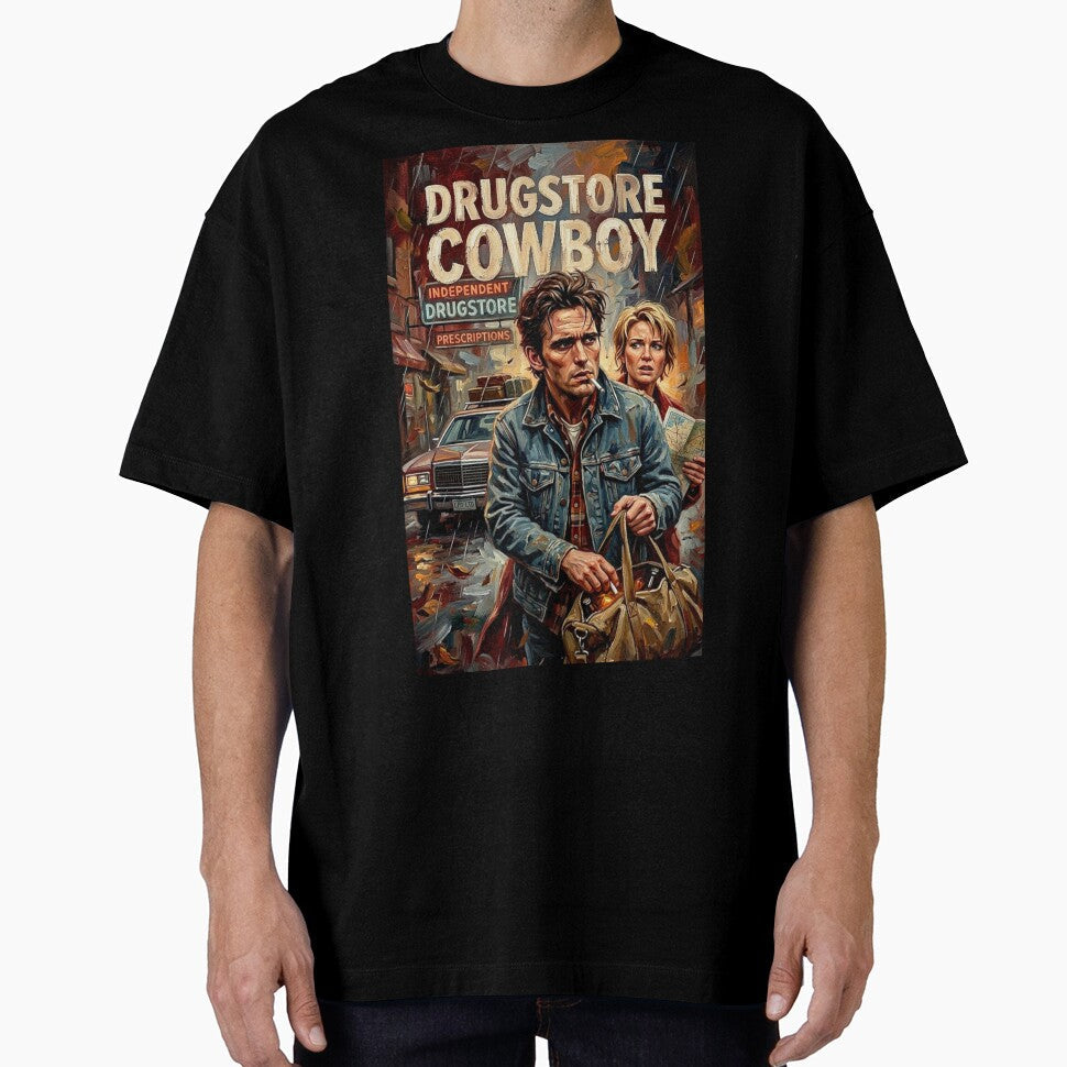 Drugstore Cowboy: An Independent Journey by Art's - Adult & Kids T-Shirts, Sweatshirts & Hoodies apparel design preview 1