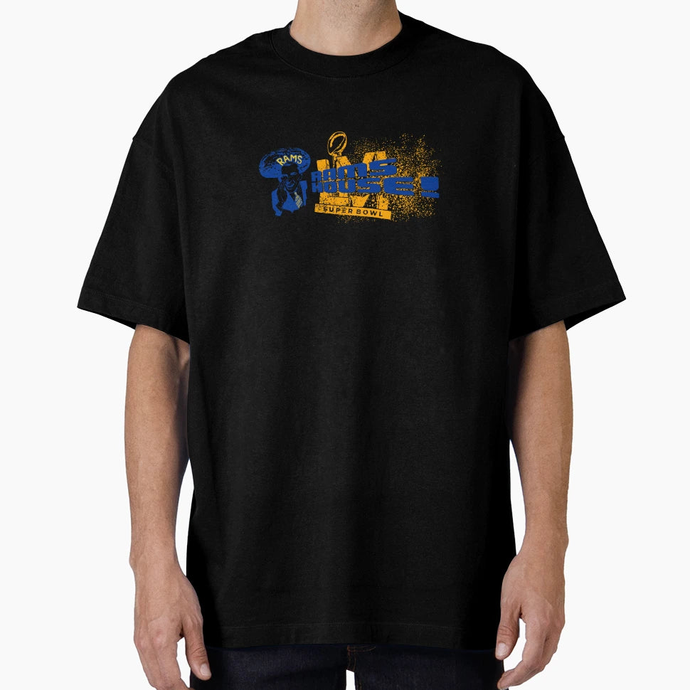 Rams House Big Game T-Shirt - Trendy Graphic Men Women - T-Shirt, Sweatshirt, Hoodie