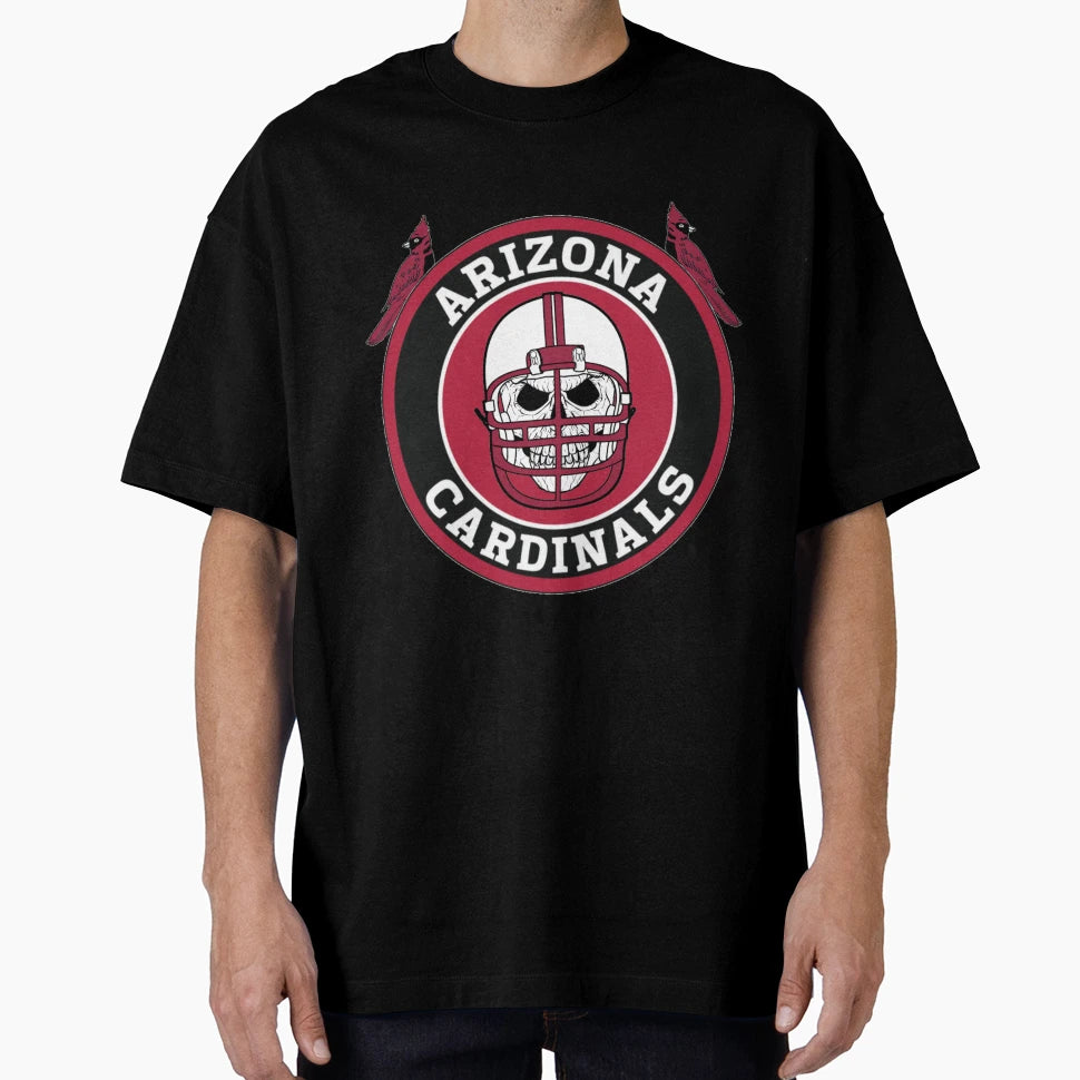 Cardinals Skull T-Shirt - Custom Art Print Unisex - T-Shirt, Sweatshirt, Hoodie