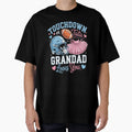 Touchdown Or Tutu Grandad Loves You T-Shirt - Aesthetic Graphic for Adults - T-Shirt, Sweatshirt, Hoodie