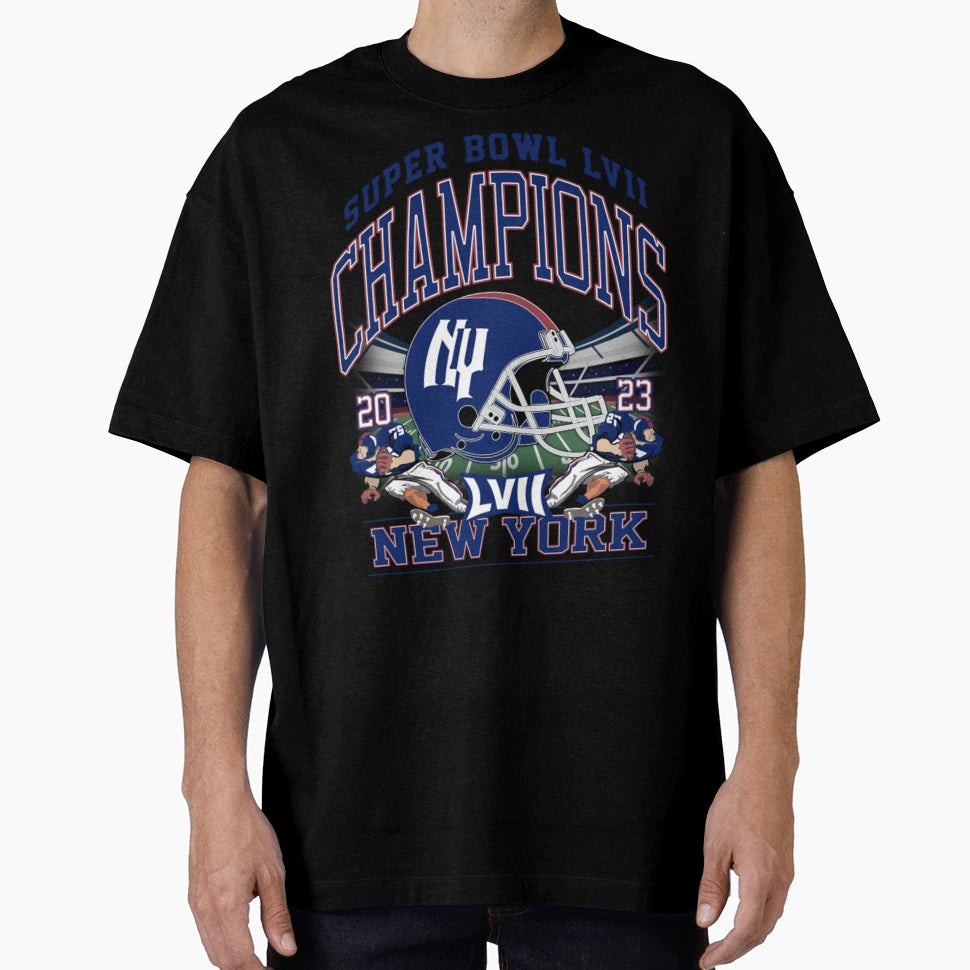 Art New York Giants T-Shirt - Aesthetic Graphic for Adults - T-Shirt, Sweatshirt, Hoodie