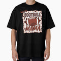 Football Mama Football Season Bow T-Shirt - Minimalist Print Men Women - T-Shirt, Sweatshirt, Hoodie