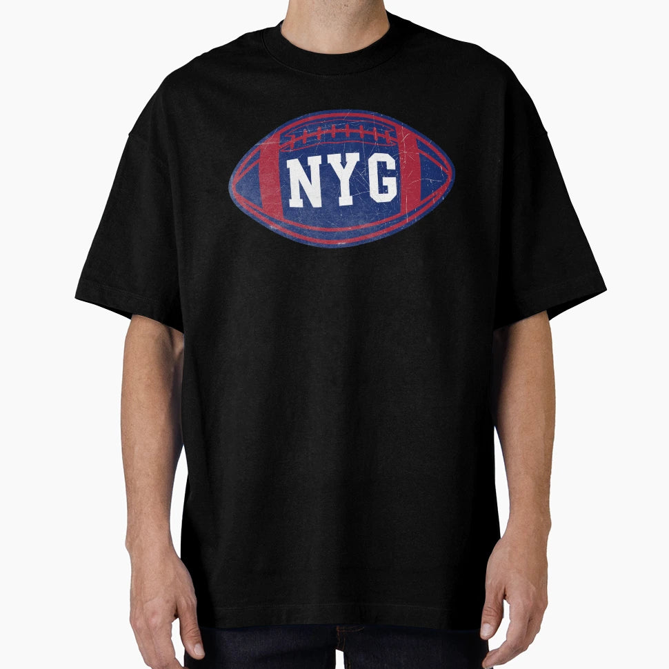 New York Throwback Football T-Shirt - Casual Everyday Wear Men Women - T-Shirt, Sweatshirt, Hoodie