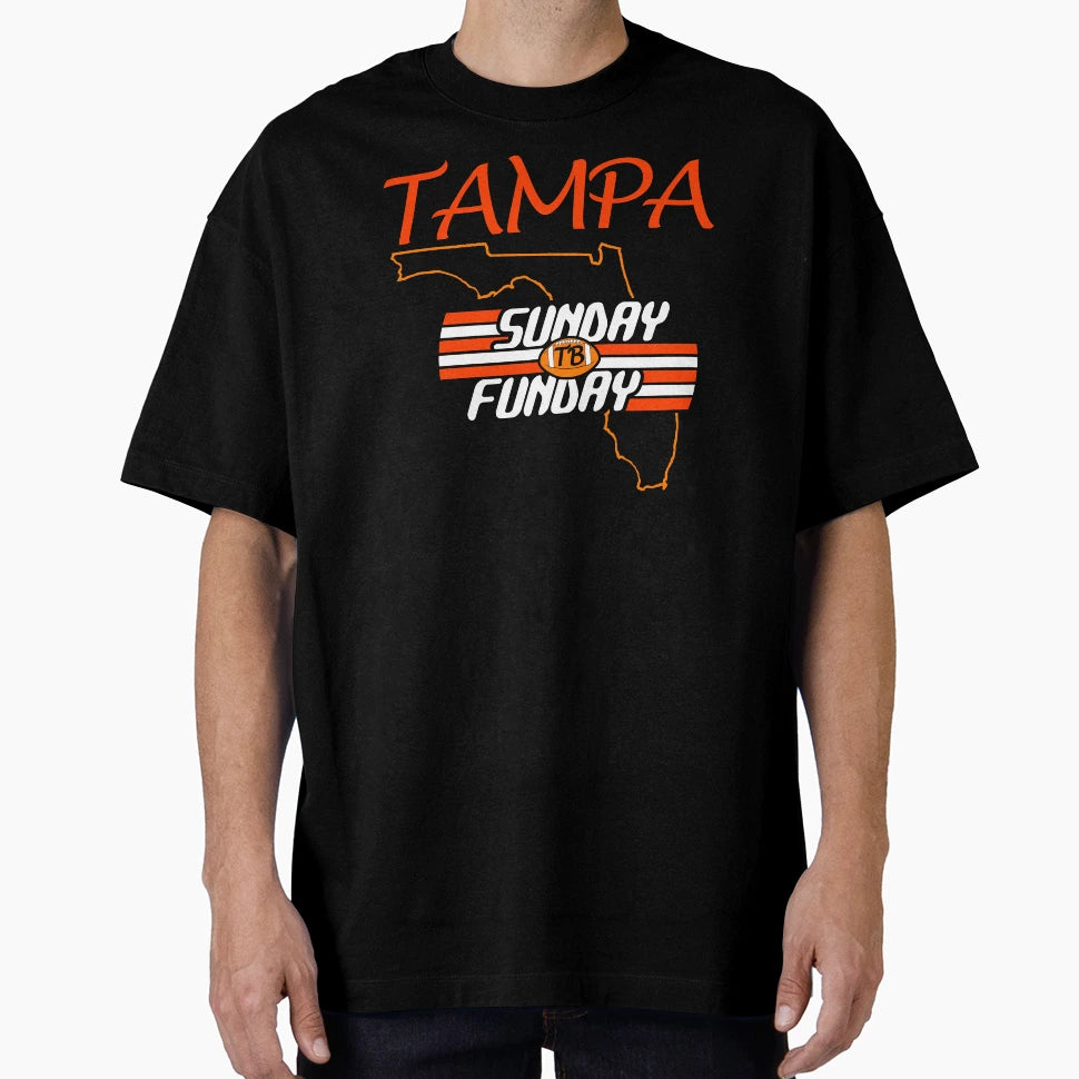 Tampa Bay Pro Football Sundays Are Fun T-Shirt - Minimalist Print Unisex - T-Shirt, Sweatshirt, Hoodie