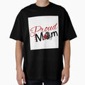 Proud Football Mom T-Shirt - Aesthetic Graphic Men Women - T-Shirt, Sweatshirt, Hoodie