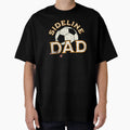 Soccer Football Cheer Dad T-Shirt - Minimalist Print Unisex - T-Shirt, Sweatshirt, Hoodie