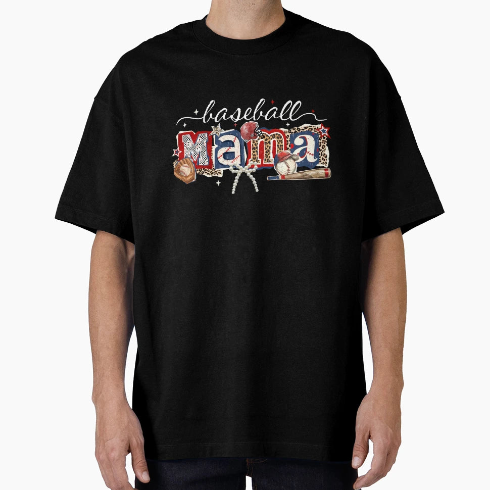 Game Day Baseball Mama T-Shirt - Trendy Graphic Unisex - T-Shirt, Sweatshirt, Hoodie