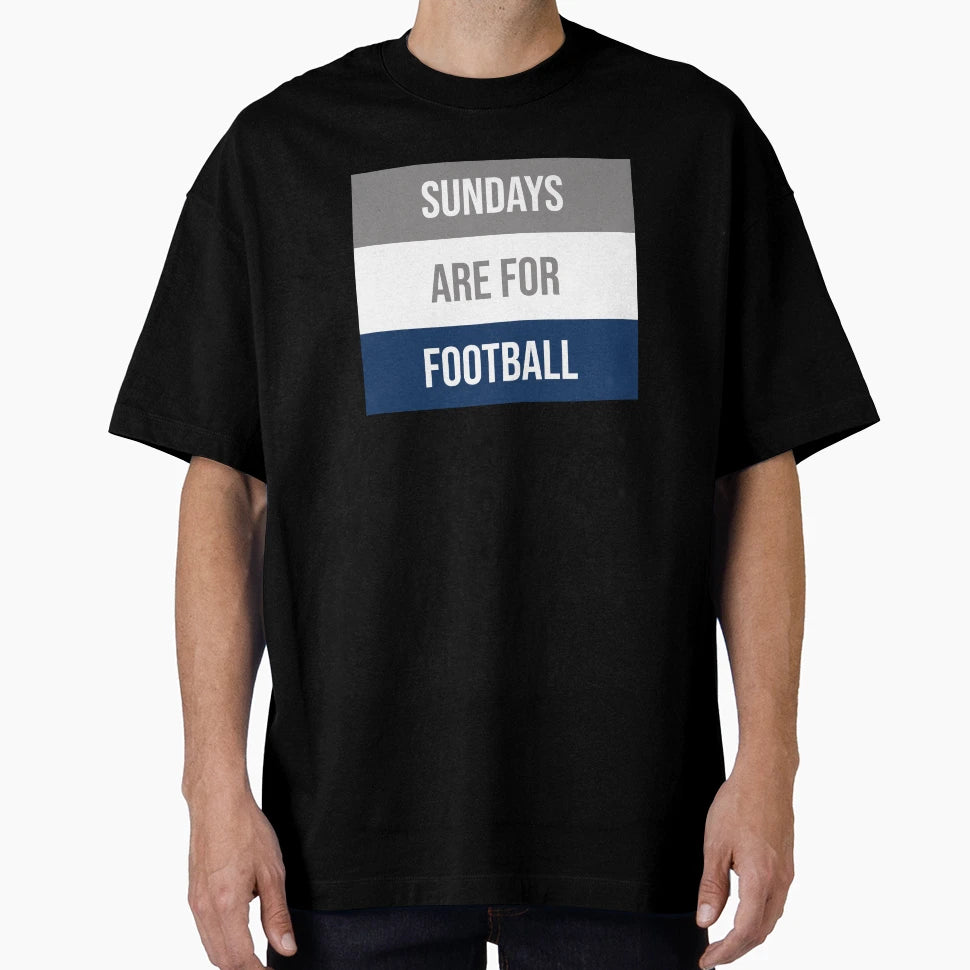 Sundays Are Football T-Shirt - Trendy Graphic Unisex - T-Shirt, Sweatshirt, Hoodie
