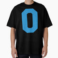 Alphabet Blue O Sports Letter O T-Shirt - Graphic Print for Adults - T-Shirt, Sweatshirt, Hoodie