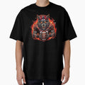 Aggressive Wolf Football Mascot T-Shirt - Novelty Apparel for Adults - T-Shirt, Sweatshirt, Hoodie