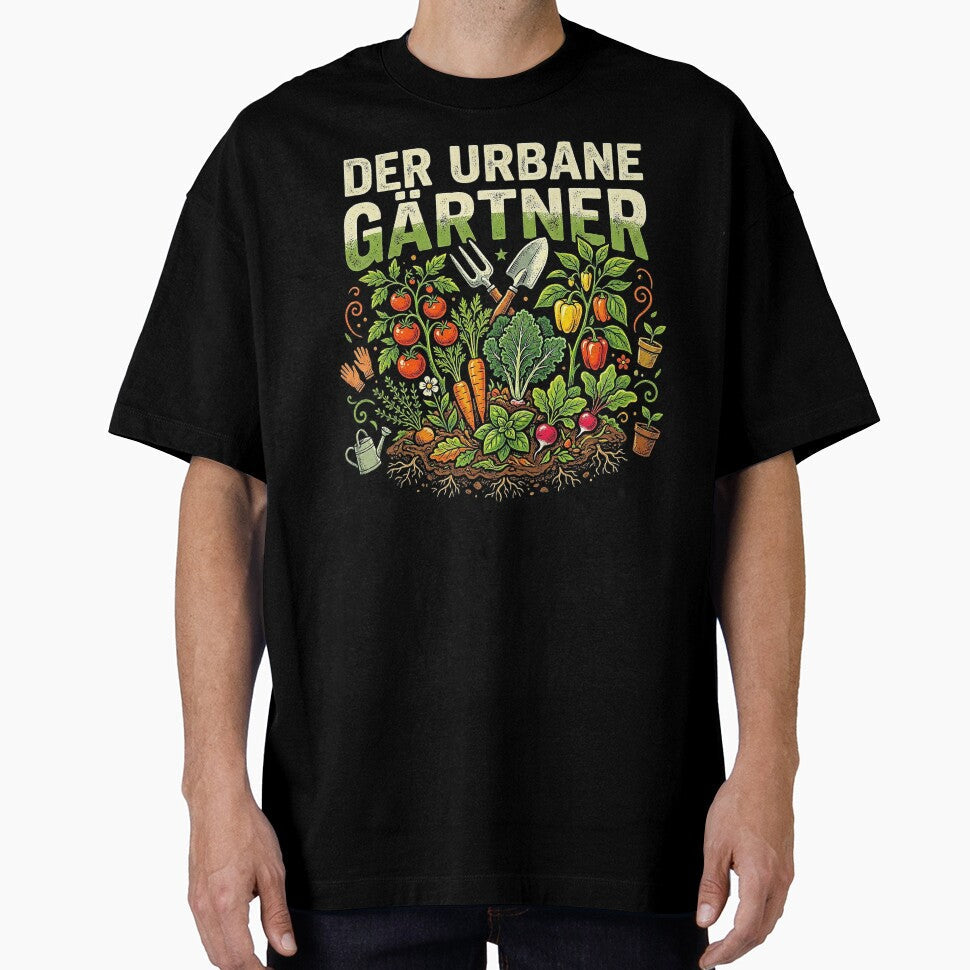 Gardener's garden vegetables by MasterShong - Adult & Kids T-Shirts, Sweatshirts & Hoodies apparel design preview 1