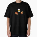 Football Lover Snacks T-Shirt - Casual Everyday Wear Men Women - T-Shirt, Sweatshirt, Hoodie