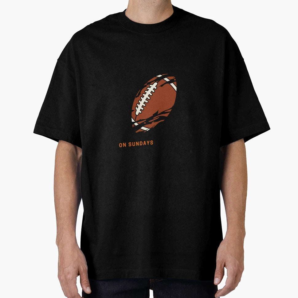 Funny Sundays We Watch Football Daddy T-Shirt - Unique Graphic Men Women - T-Shirt, Sweatshirt, Hoodie