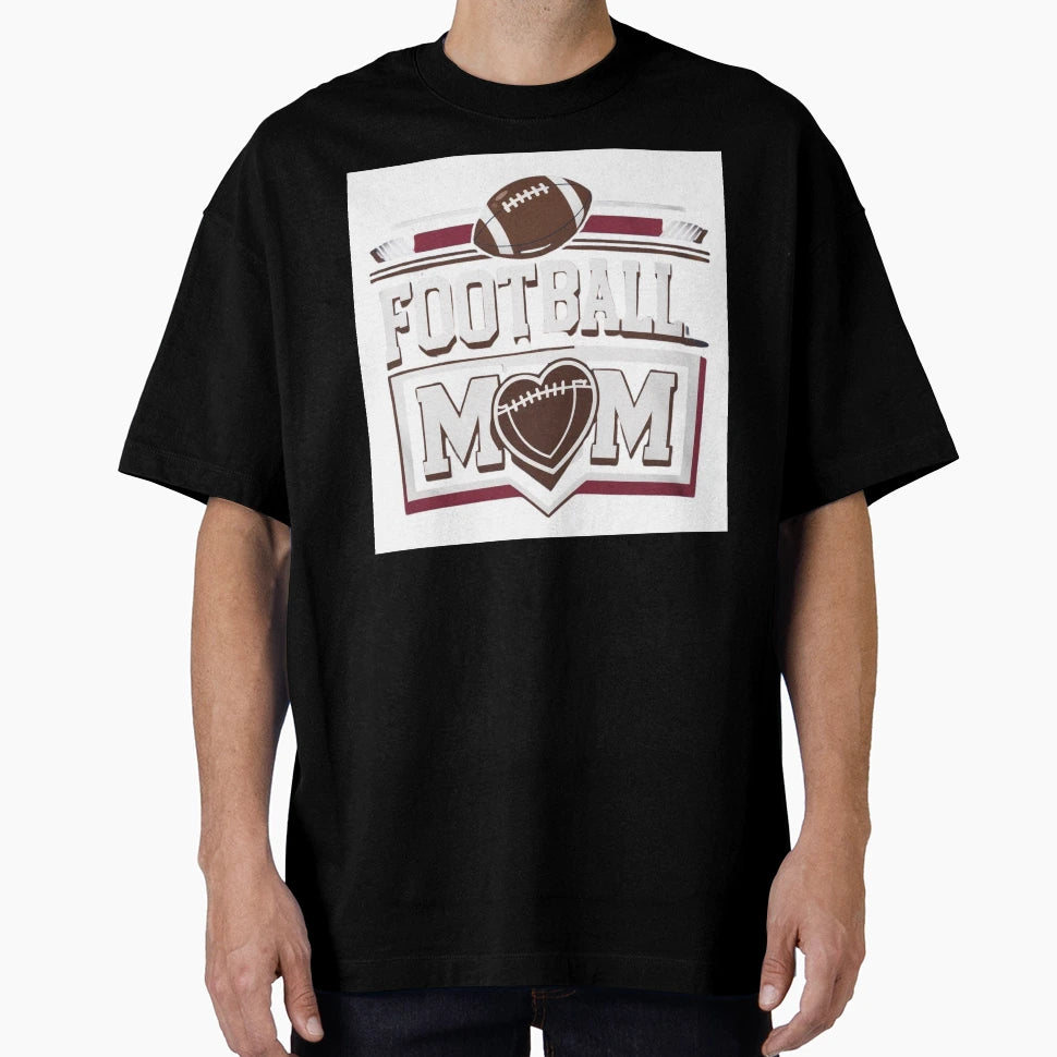Football Mom T-Shirt - Unique Graphic Men Women - T-Shirt, Sweatshirt, Hoodie