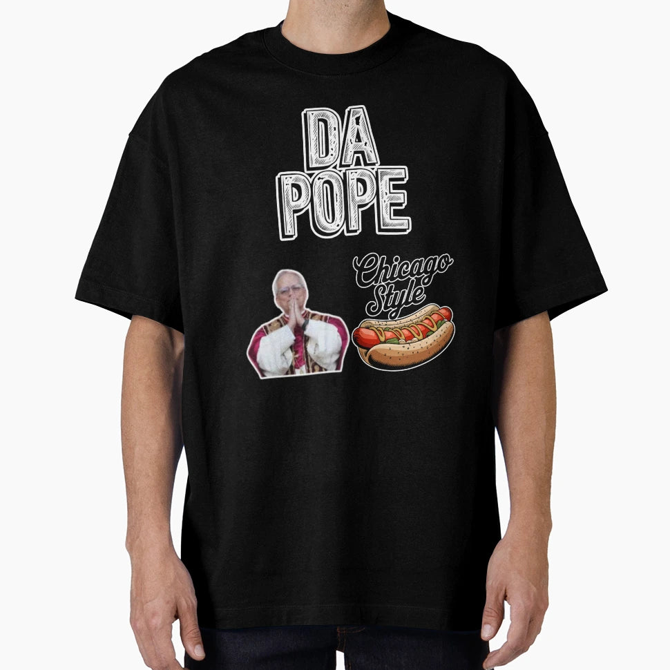 Pope Chicago T-Shirt - Graphic Print for Adults - T-Shirt, Sweatshirt, Hoodie