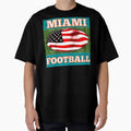Miami Football T-Shirt - Streetwear Style for Adults - T-Shirt, Sweatshirt, Hoodie