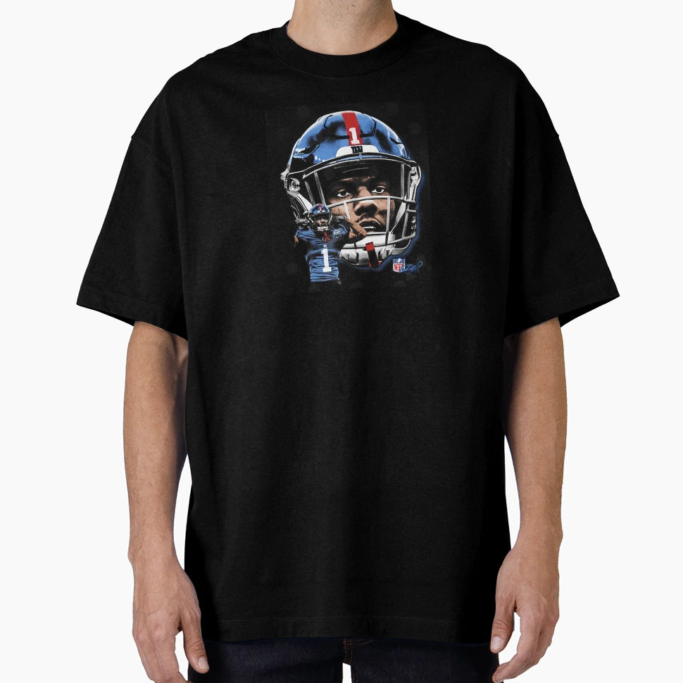 Malik Nabers Big Hemlet T-Shirt - Unique Graphic Men Women - T-Shirt, Sweatshirt, Hoodie