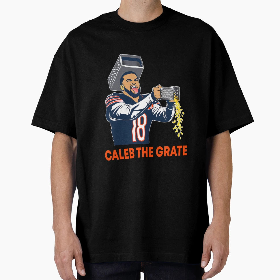 Caleb Grate Football T-Shirt - Streetwear Style Unisex - T-Shirt, Sweatshirt, Hoodie