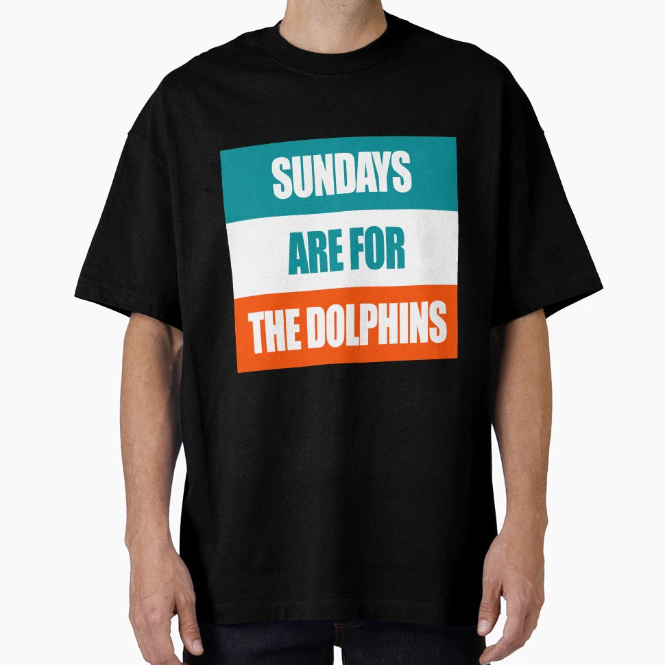 Sundays Are Dolphins T-Shirt - Trendy Graphic Unisex - T-Shirt, Sweatshirt, Hoodie