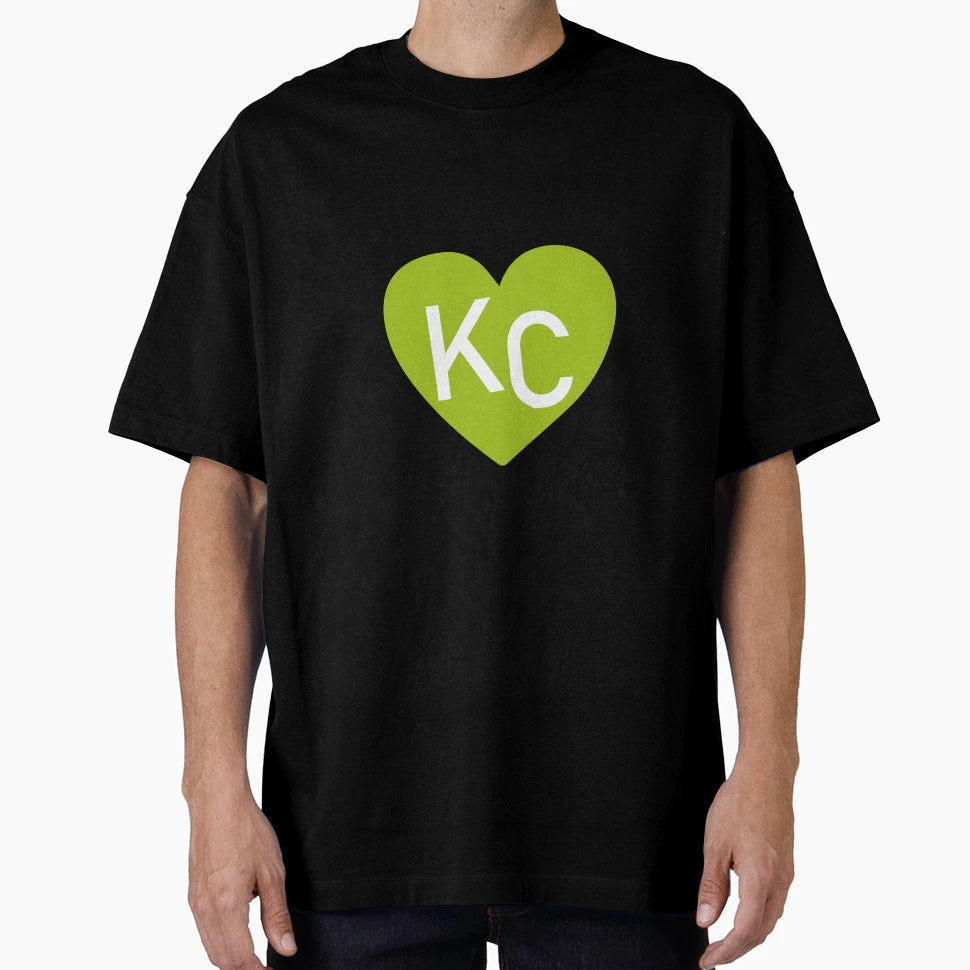 Kc Heart T-Shirt - Novelty Apparel Unisex - T-Shirt, Sweatshirt, Hoodie
