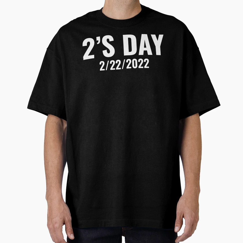 2S Day Twosday Tuesday February 22Nd T-Shirt - Unique Graphic Men Women - T-Shirt, Sweatshirt, Hoodie