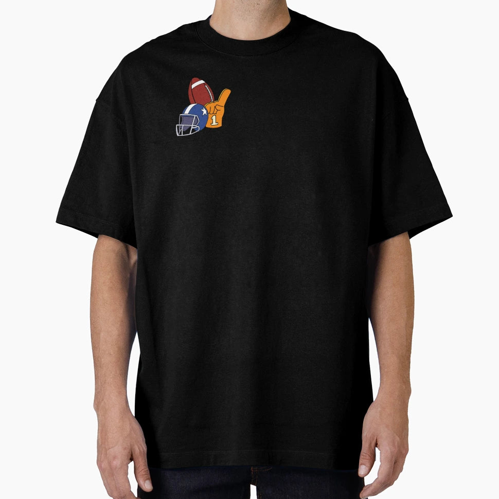 Americain Football Supporter Hydro T-Shirt - Novelty Apparel for Adults - T-Shirt, Sweatshirt, Hoodie