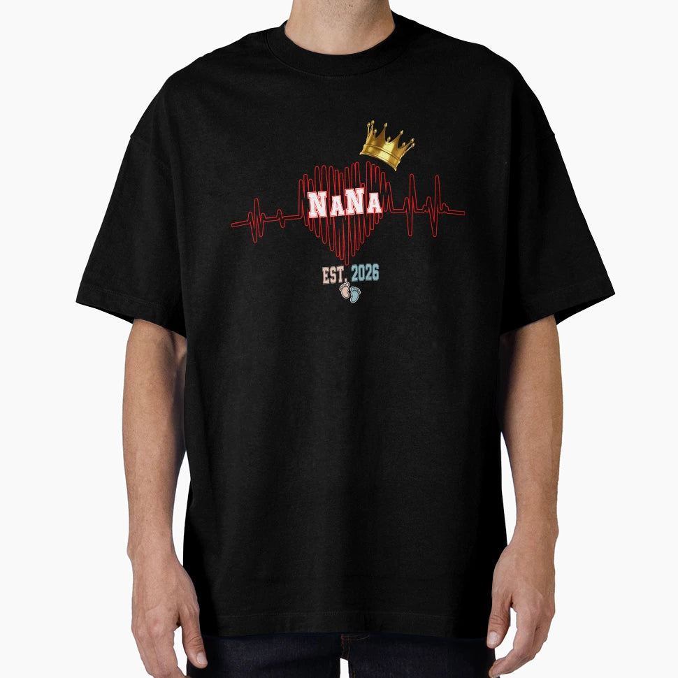 Nana To Be 2026 T-Shirt - Minimalist Print Unisex - T-Shirt, Sweatshirt, Hoodie