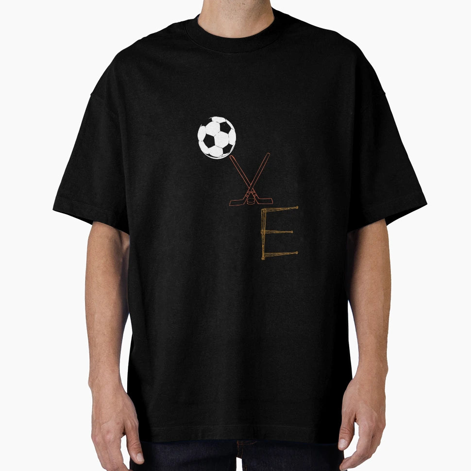 Love Sports T-Shirt - Custom Art Print Men Women - T-Shirt, Sweatshirt, Hoodie