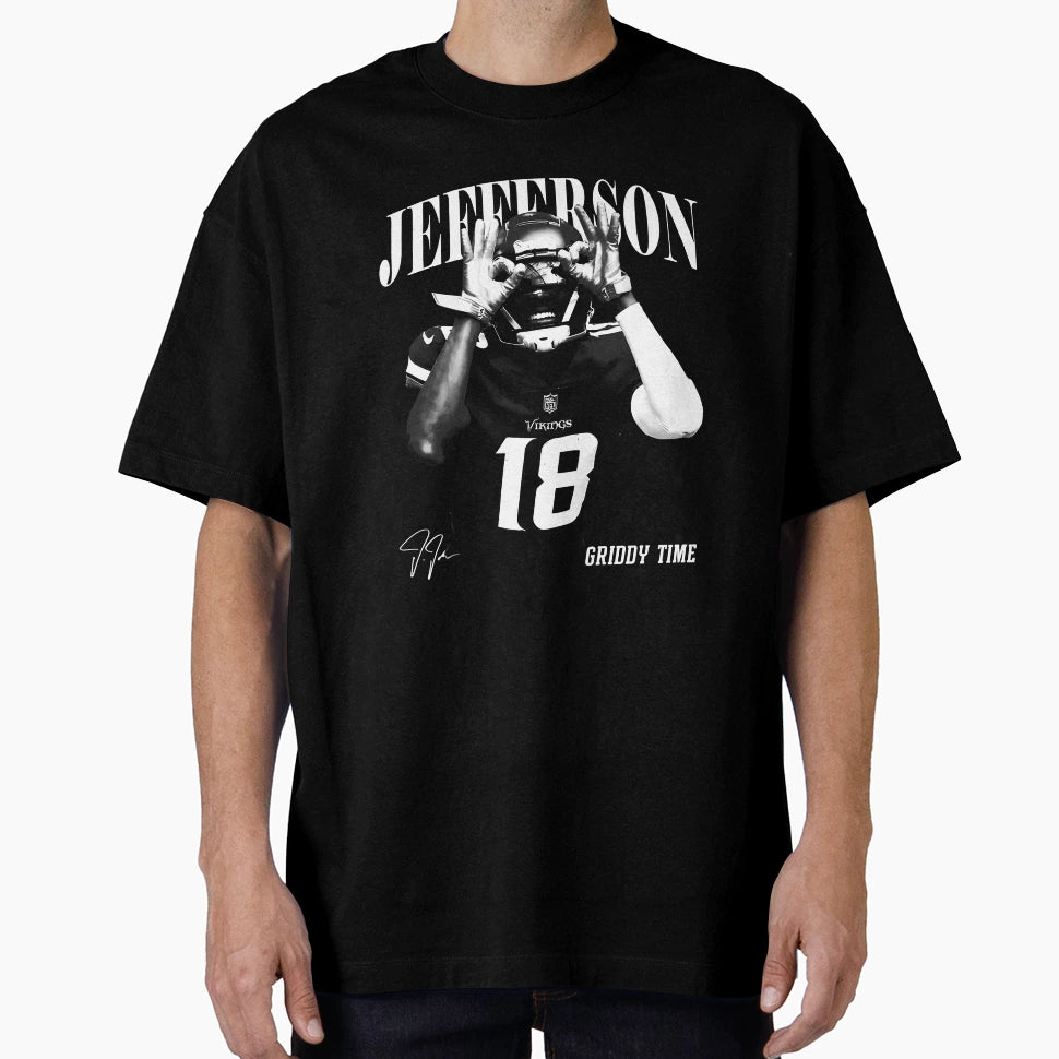 JJ Viking Minnesota Football T-Shirt - Trendy Graphic for Adults - T-Shirt, Sweatshirt, Hoodie