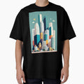 Urban Cityspace by Gungen-Design - Adult & Kids T-Shirts, Sweatshirts & Hoodies apparel design preview 1