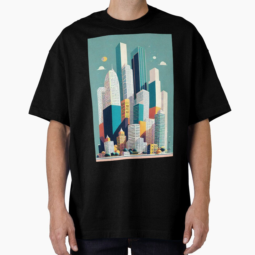 Urban Cityspace by Gungen-Design - Adult & Kids T-Shirts, Sweatshirts & Hoodies apparel design preview 1