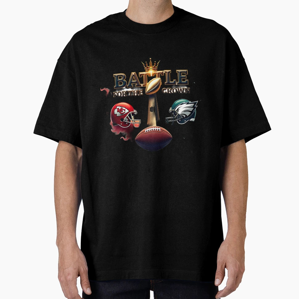Battle Crown T-Shirt - Trendy Graphic for Adults - T-Shirt, Sweatshirt, Hoodie