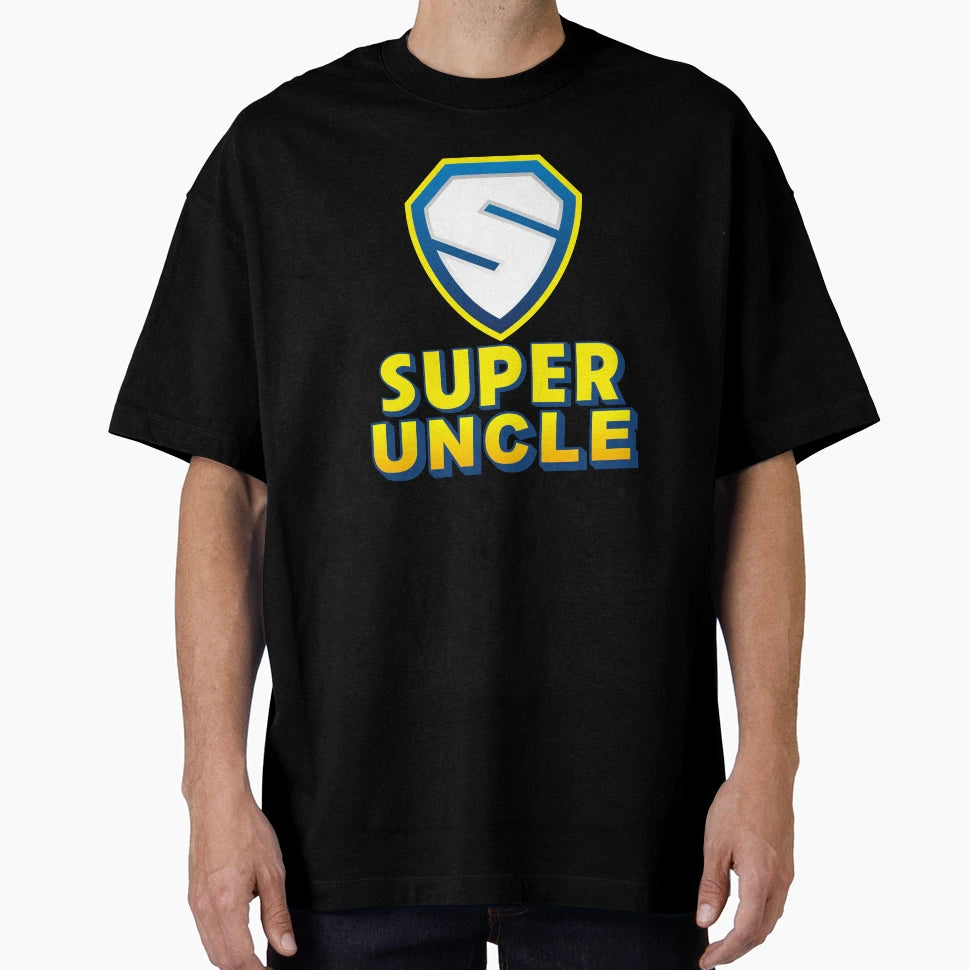 Super Uncle Super Hero T-Shirt - Novelty Apparel Men Women - T-Shirt, Sweatshirt, Hoodie