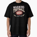 Warning Football Dad Will Yell Loudly T-Shirt - Unique Graphic Unisex - T-Shirt, Sweatshirt, Hoodie