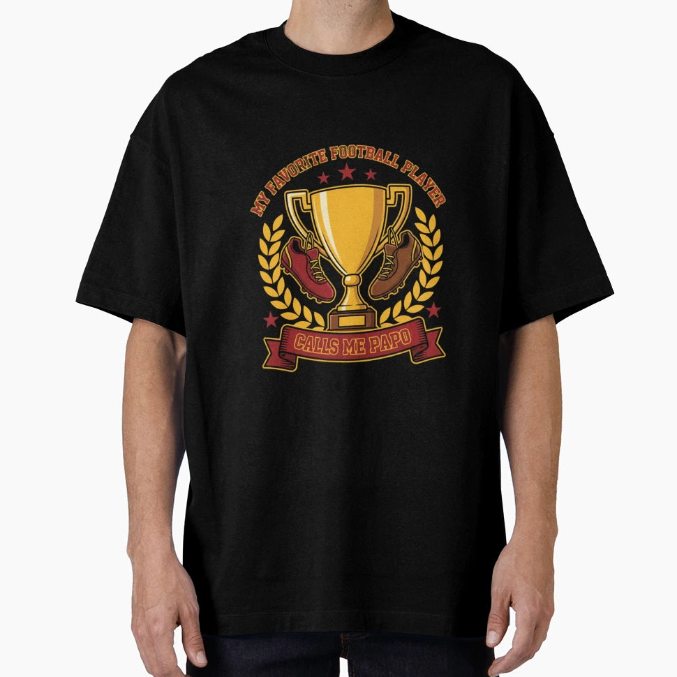 My Favorite Football Player Calls Me T-Shirt - Graphic Print Men Women - T-Shirt, Sweatshirt, Hoodie