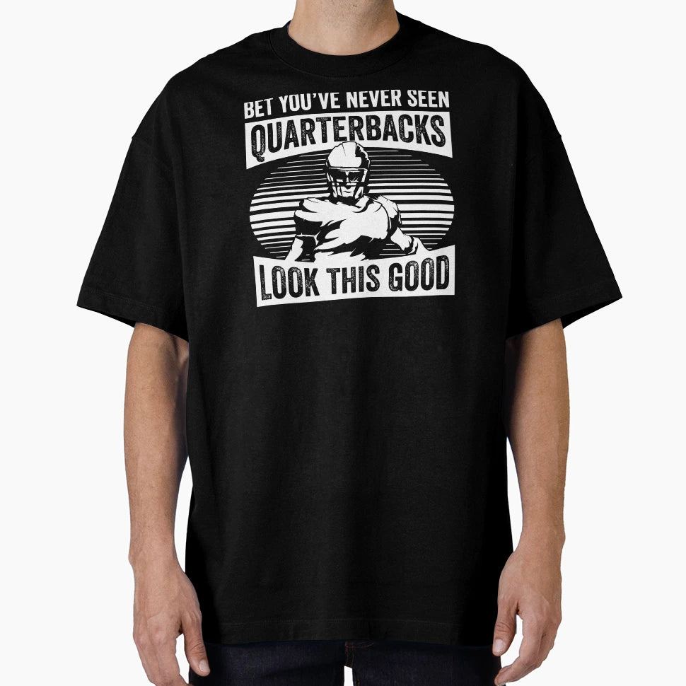 Football Quarterbacks Security Funny T-Shirt - Graphic Print Men Women - T-Shirt, Sweatshirt, Hoodie