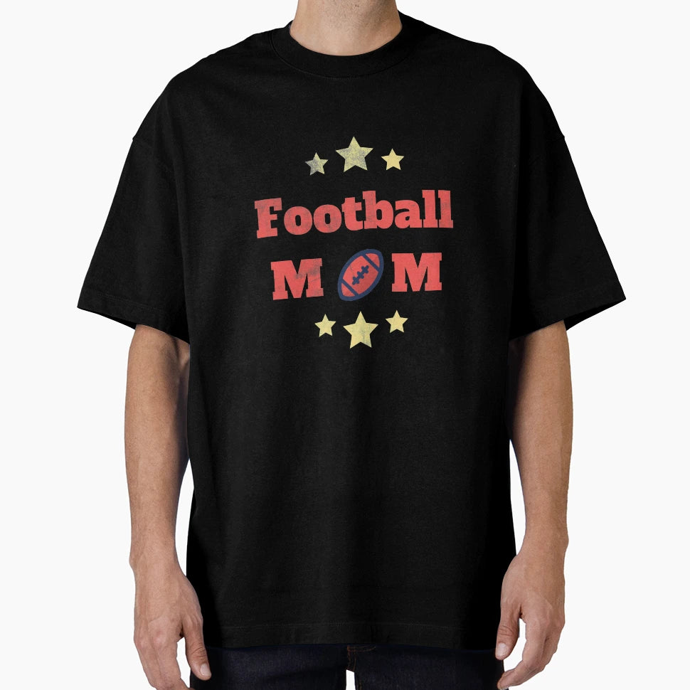 Football Mom T-Shirt - Aesthetic Graphic Unisex - T-Shirt, Sweatshirt, Hoodie