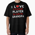 I Love Football Player He Calls Me T-Shirt - Trendy Graphic Men Women - T-Shirt, Sweatshirt, Hoodie